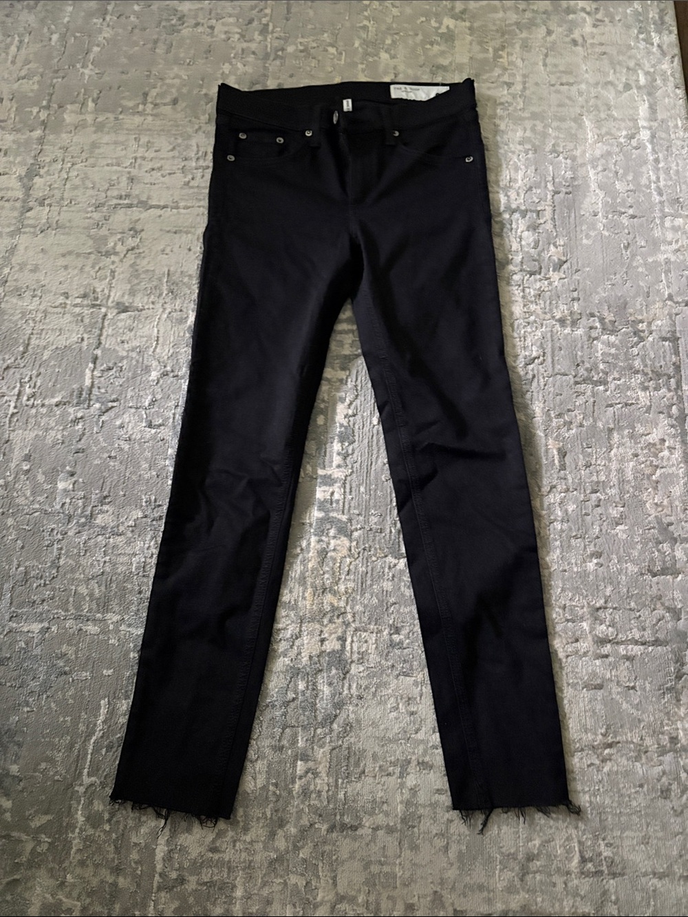 rag & bone Skinny Jeans in Deep Brown